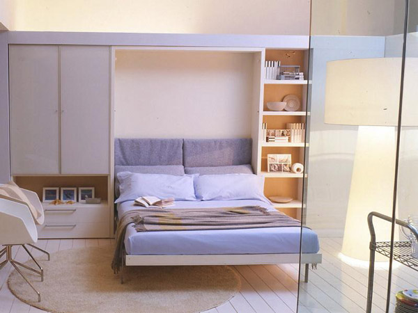 Giường âm tường, giường gấp âm tường thông minh giá rẻ