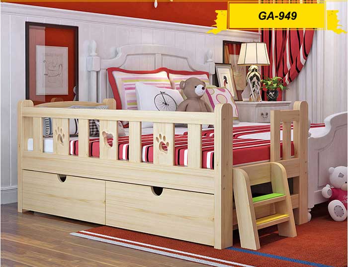 giường gỗ trẻ em GA949