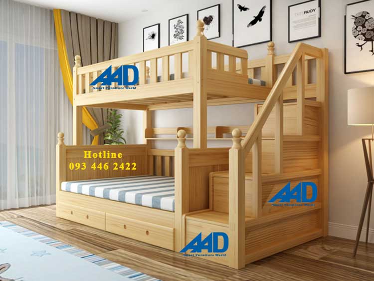 giường đôi 2 tầng