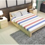 Giường gỗ sồi có ngăn kéo đa năng đẹp GA1037