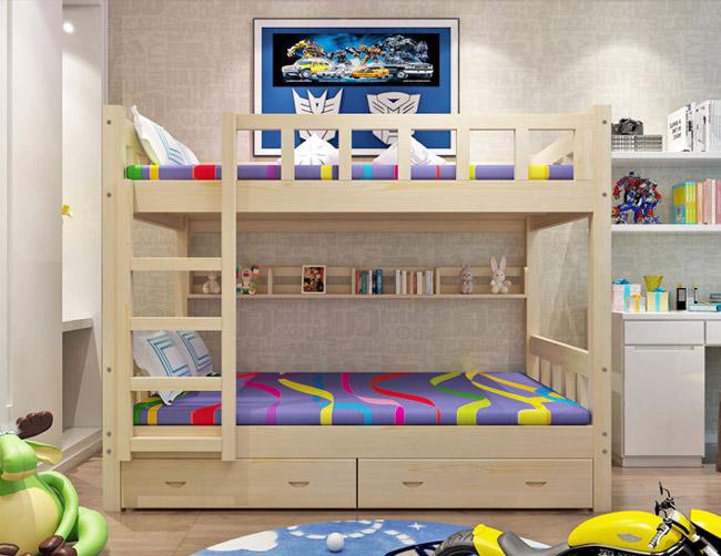 Giường tầng trẻ em đẹp 1mx1,9m GTA 1513