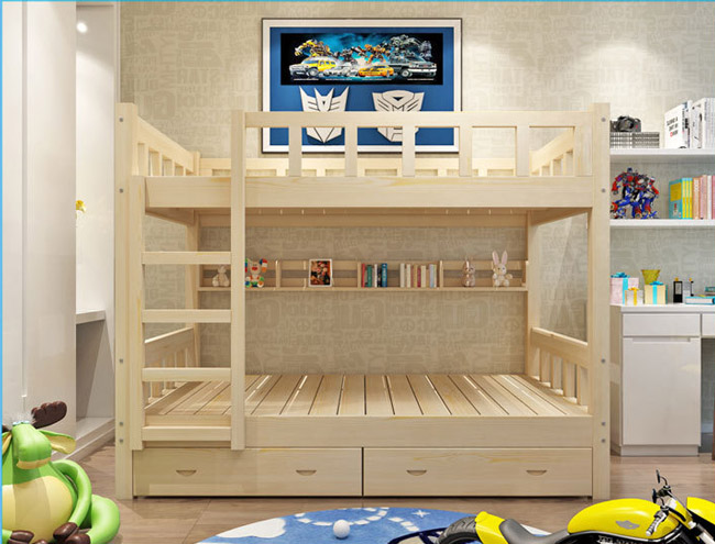 Giường tầng trẻ em đẹp 1mx1,9m GTA 1513