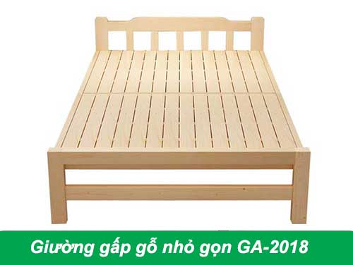 Giường gỗ gấp giá rẻ Hà Nội