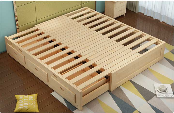 Giường pallet là giường tự chế