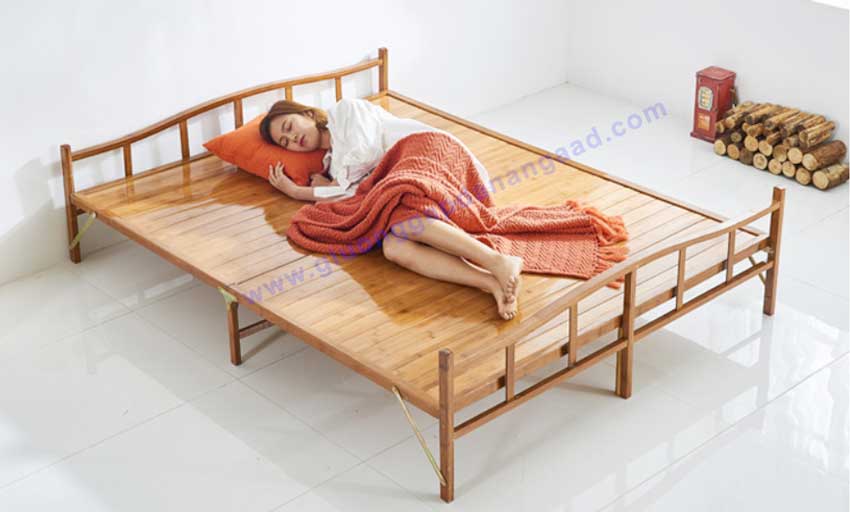 Giường tre gấp gọn, giường ngủ bằng tre giá rẻ Hà Nội TPHCM