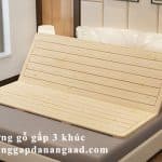 Giường gỗ gấp 3 khúc giá rẻ Hà Nội TPHCM 2021