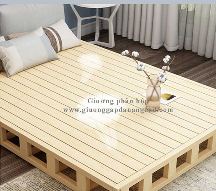 giường phản gỗ
