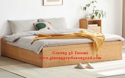 giường gỗ tatami