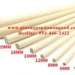 Thanh gỗ tròn dài giá rẻ bằng gỗ phi 1cm, 2cm, 30mm dài 1m, 2m