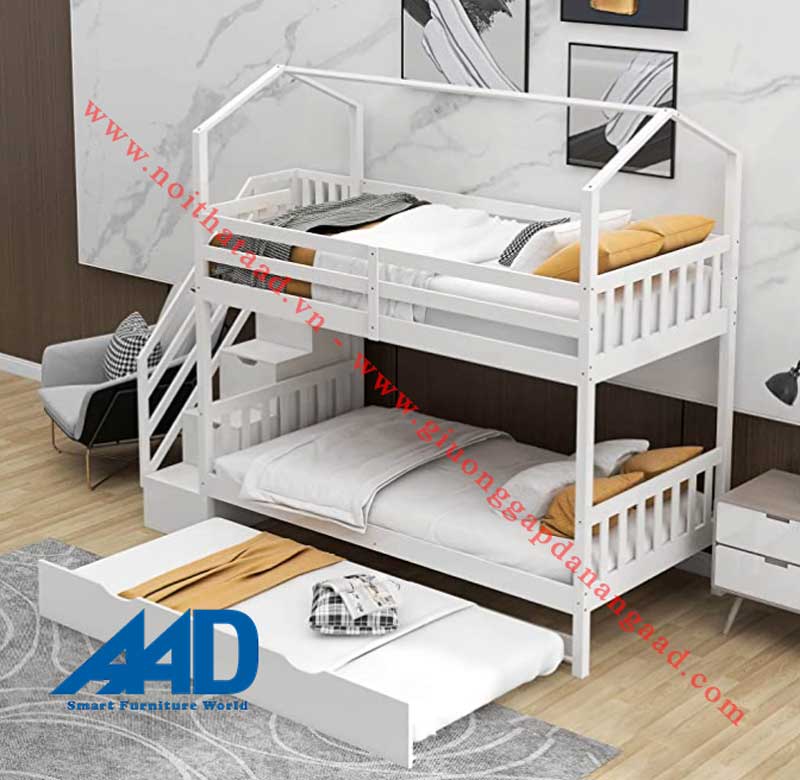 giường 2 tầng thông minh cho trẻ em