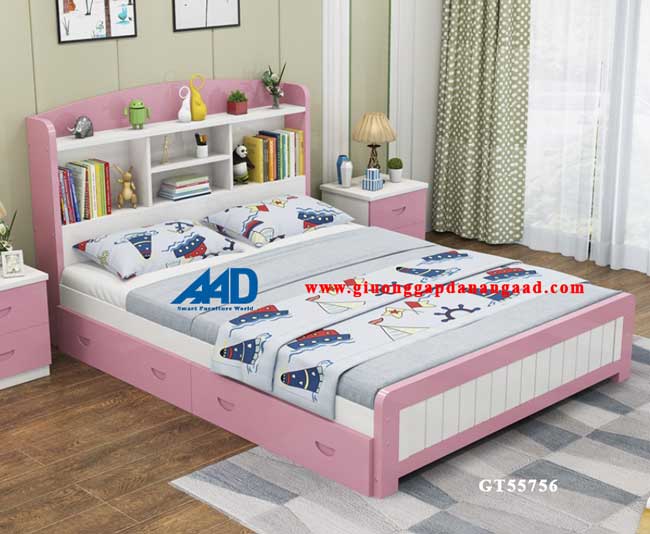 giường gỗ đẹp cho trẻ em