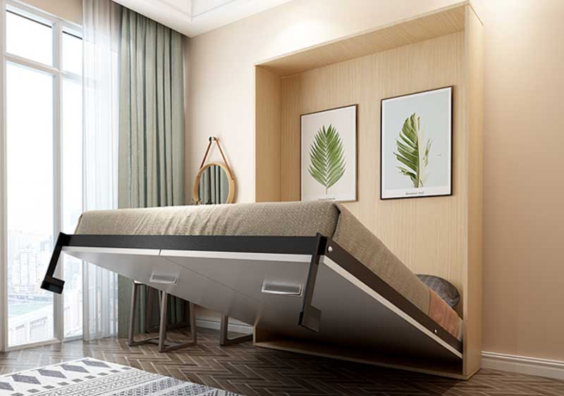 Giường gấp phòng khách đẹp sang trọng 2022